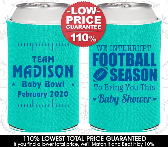 Football Baby Shower Baby Shower Decorations Tailgate Baby Etsy