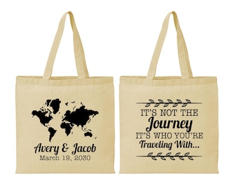 Wedding Welcome Bags, Tote Bags, Wedding Tote Bags, Personalized Tote Bags, Custom Tote Bags, Wedding Bags, Wedding Favor Bags | 374