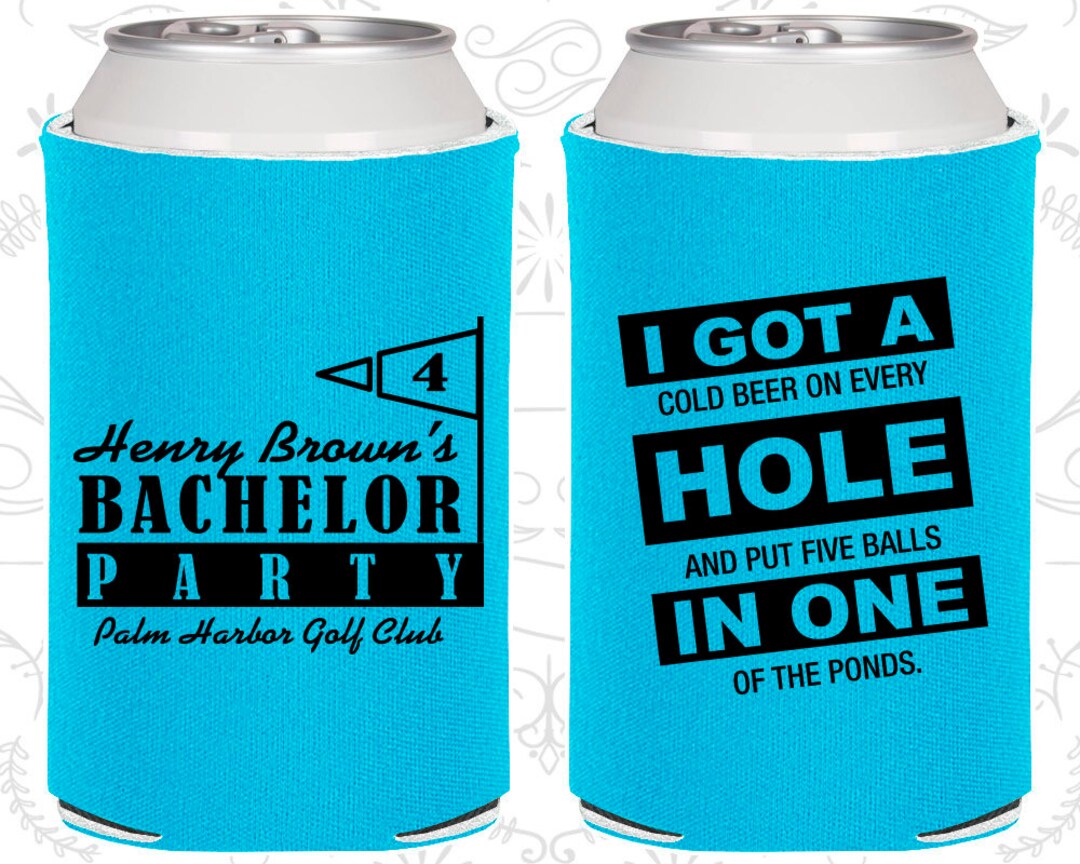 Golf Bachelor Party Favors, Bachelor Ideas, Hole in One, Bachelor Party