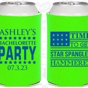 Time to get Star Spangled Hammered, Bachelorette Gift ideas, 4th of July Bachelorette Party, Bachelorette Gift | 60025