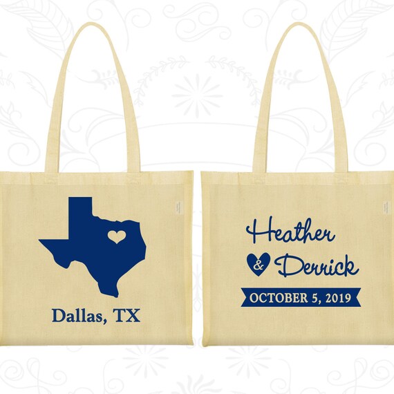 Wedding Bags, Tote Bags, Wedding Tote Bags, Personalized Tote Bags, Custom Tote Bags, Wedding Welcome Bags, Wedding Favor Bags (142) Il_570xn