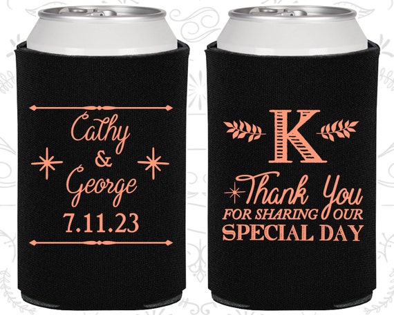 Thank you for sharing our Special Day, Wedding Gift Ideas, Monogrammed Gift, Monogram Wedding Gift, Wedding Monogram, Coolie (476) Il_570xn