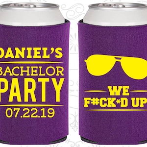 We messed up, Printed Bachelor Party Decorations, Bachelor Weekend, Bachelor Party Favors | 40099