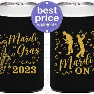 Mardi Gras Favors, Mardi Gras Can Cooler, Mardi Gras Throws, Mardi Gras Parade, Mardi On | 190019