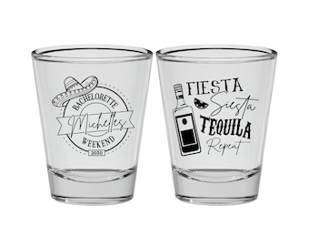 Bachelorette Shot Glasses, Bachelorette Shot Glass, Bachelorette Party Shot Glasses, Custom Bachelorette Shot Glasses | 60004