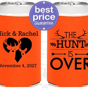 Custom Wedding Favors, Personalized Wedding Favors, Wedding Can Coolers, Rehearsal Favor, Unique Wedding Favors, Wedding Guest Favors | 471
