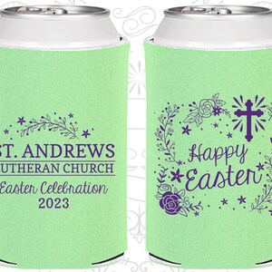 Easter Party Favors, Easter Can Coolers, Easter Party Gifts, Easter Décor, Easter Sunday, Happy Easter | 210028