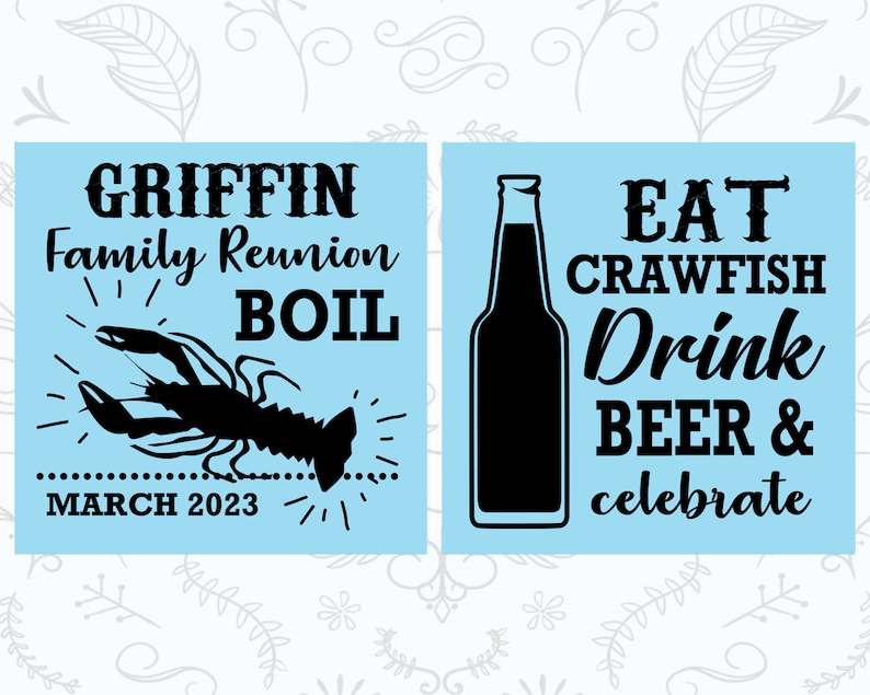 Family Reunion Shot Glass 160007 Family Reunion Ideas Eat Crawfish Drink Beer and Celebrate Family Reunion Party Favors Crawfish Boil