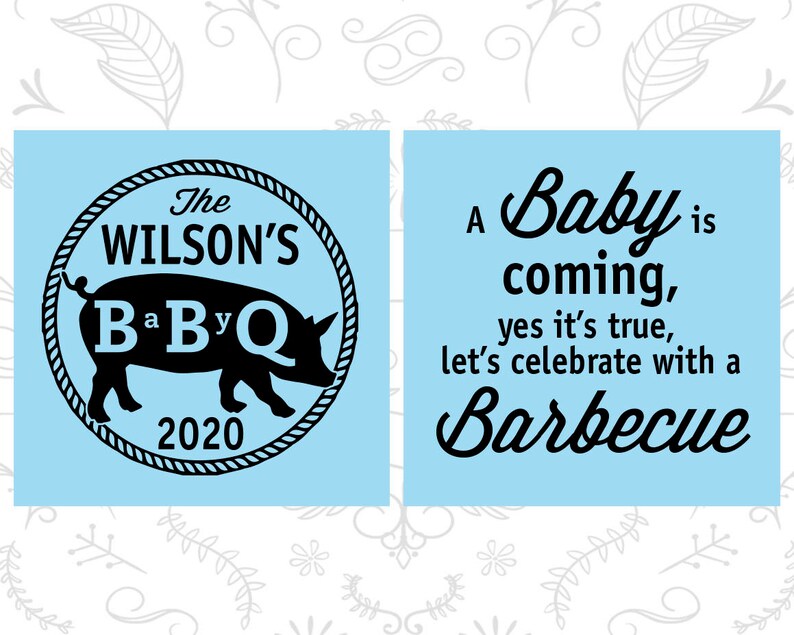 BBQ Baby Shower, Baby Shower Frosted Cups, barbecue Baby Shower, Baby Shower Shatterproof Cups C90110 image 5