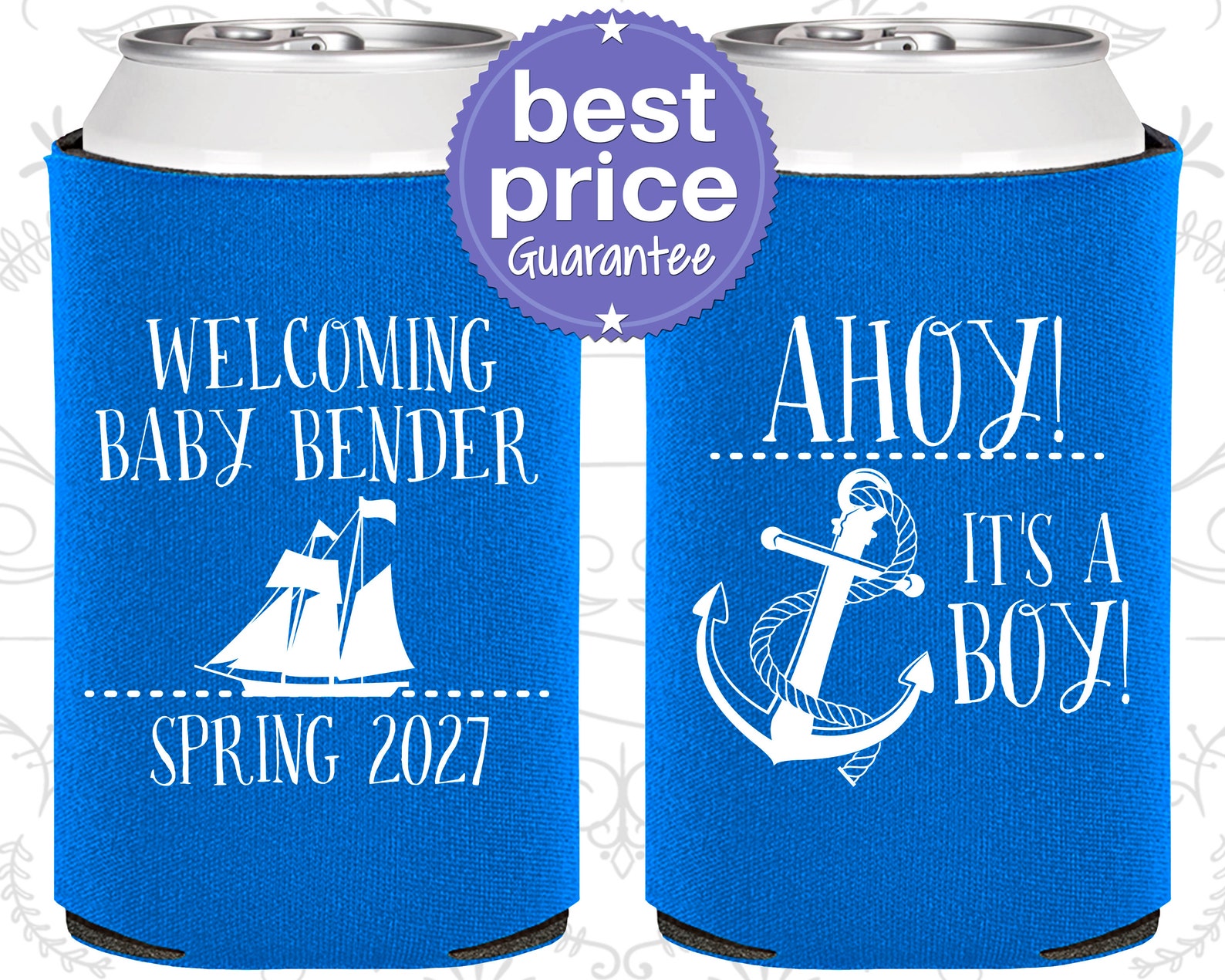 Ahoy Its a Boy Baby Shower Baby Shower Decorations Ahoy Etsy