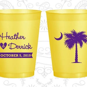Palmetto Tree, Promotional Shatterproof Cups, Crescent Moon, South Carolina Palmetto, Palmetto Tree Moon, Palmetto Moon | 677