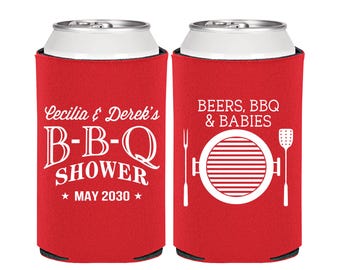 BBQ Baby Shower, Baby Shower Decorations, Beers BBQ and Babies, barbecue Baby Shower, Baby Shower, Baby Shower Party Supplies | 90007