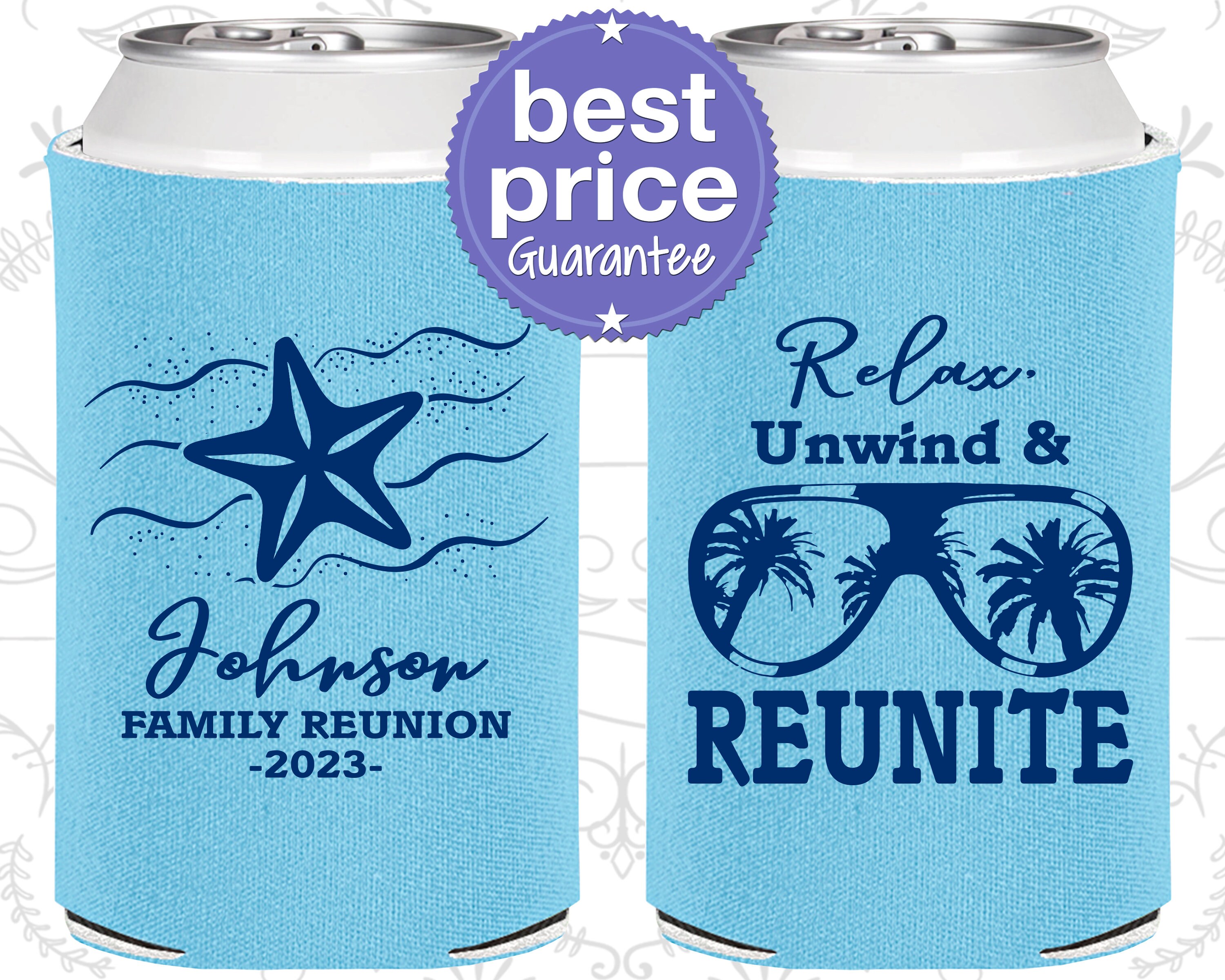 Family Reunion Favors, Family Reunion Can Coolers, Family Reunion Gift  Ideas, Family Reunion Beach, Relax Unwind Reunite 160019 - Etsy