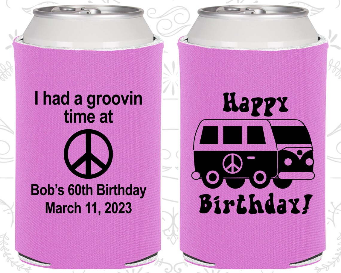 60th Birthday 60th Birthday Favor Personalized Party Ideas Etsy