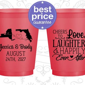 Shatterproof Plastic Cups, Shatterproof Cups, Frost Flex Cups, Custom Frosted Cups, Frosted Plastic Cups, Personalized Frosted Cups | 329