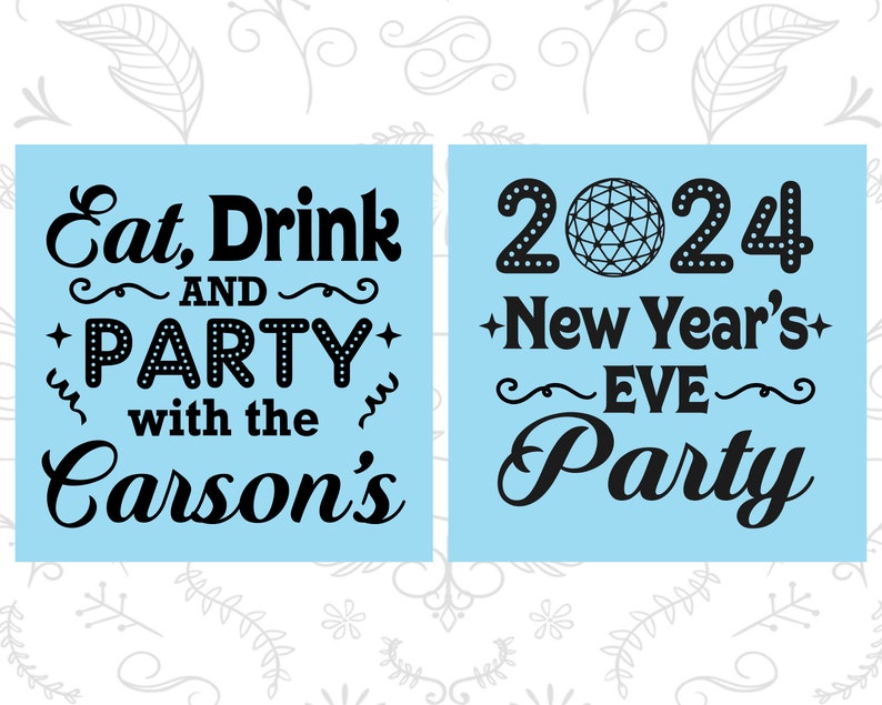 New Years Frosted Cups, New Years Eve Party Favors, New Years Eve Party Ideas, New Years Ball 170022 image 6