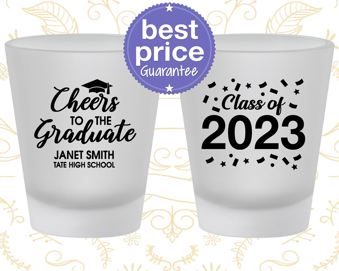 Graduation Shot Glass, Graduation Party Favors, Grad Party, College