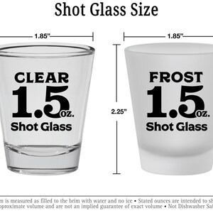 Shot Glass Size
