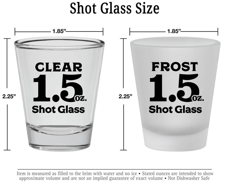Shot Glass Size