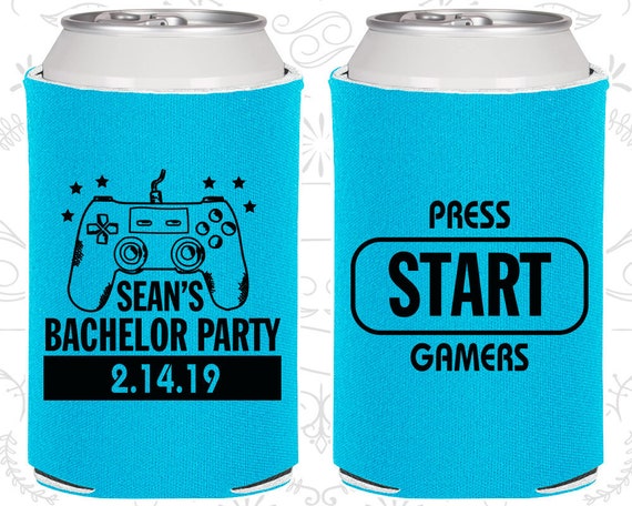 Press Start, Unique Bachelor Party Decor, Video Game Bachelor Party Favors, Bachelor Party Favors (40018) Il_570xn