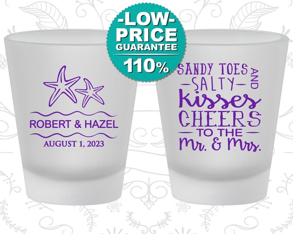 Frosted Shot Glass, Wedding Shot Glasses, Frosted Shot Glasses, Custom Shot Glasses, Personalized Shot Glasses, Custom Shot Glass (C356) Il_570xn