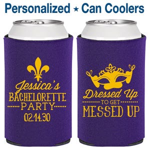 Dressed up to get messed up, Custom Bachelorette Decorations, Mardi Gras Bachelorette Favors, Nola Bachelorette Favors | 60061