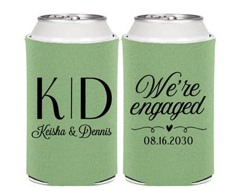 Personalized Engagement Can Coolers Party Favors - We're Engaged | 10001