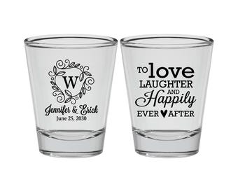 Wedding Shot Glasses, Frosted Shot Glass, Frosted Shot Glasses, Custom Shot Glasses, Personalized Shot Glasses, Custom Shot Glass | 461