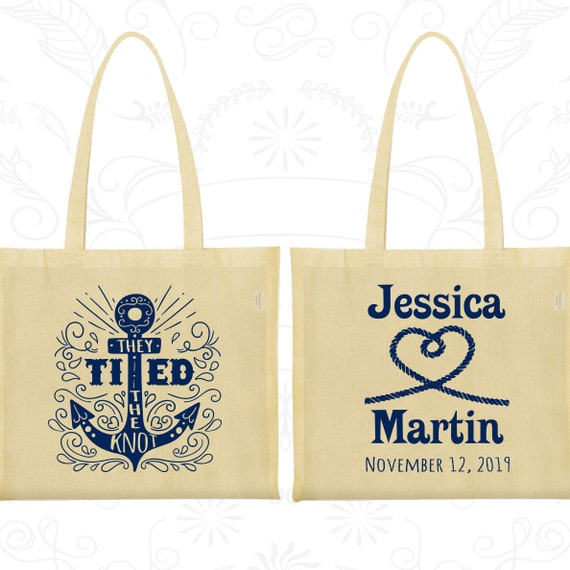 Nautical wedding bags deals