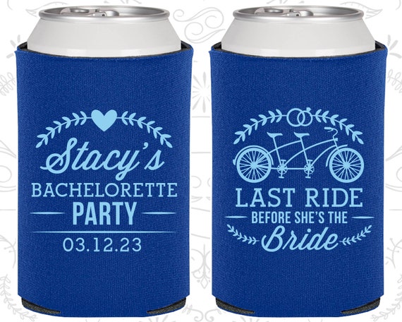 Last Ride before she's the bride, Unique Bachelorette Party, Retro Bachelorette Gifts, Bachelorette Gift (60093) Il_570xn