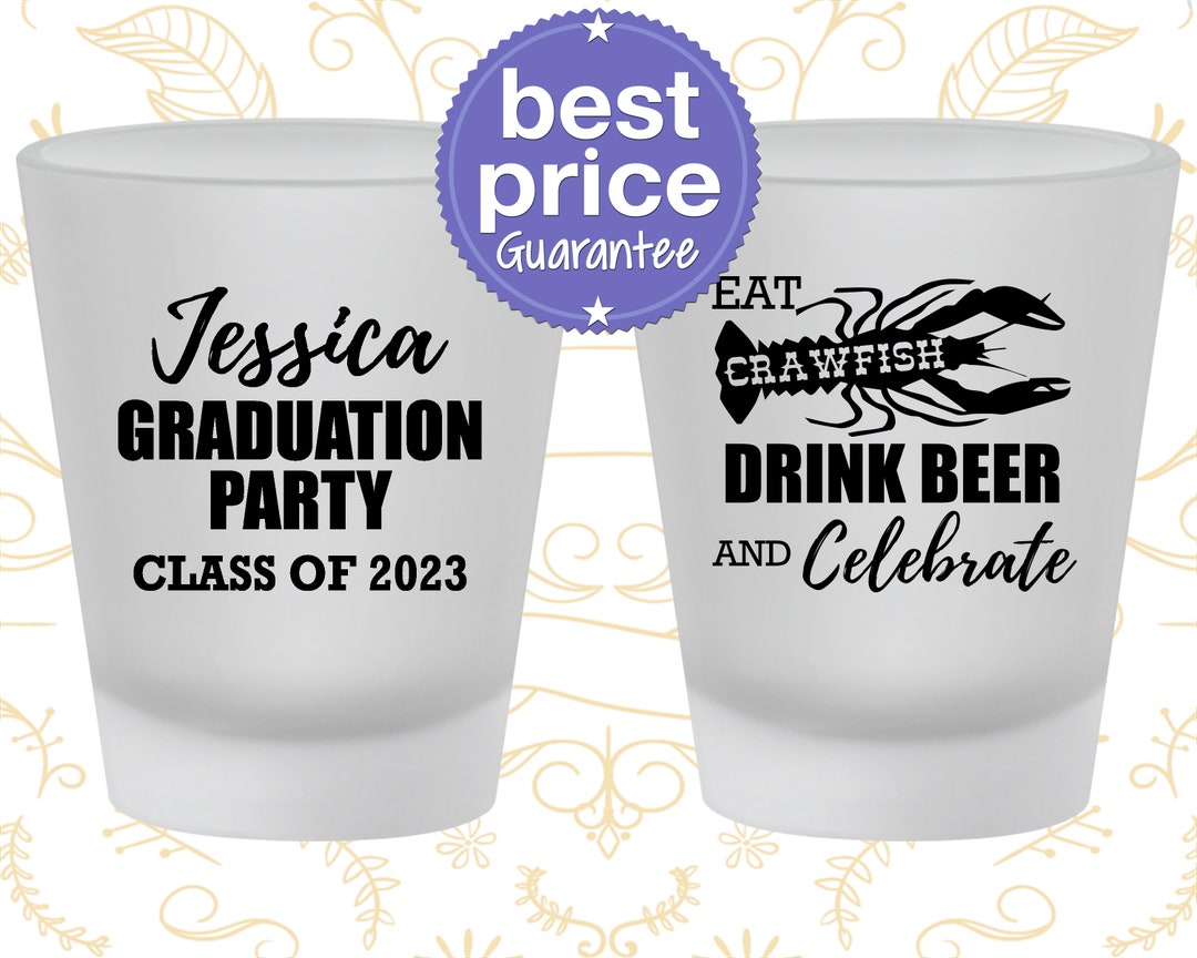 Graduation Shot Glass, Graduation Party Favors, Graduate 2024, High