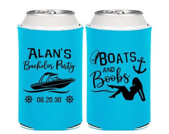 Boats and Boobs, Custom Bachelor Party Items, Nautical Bachelor Gifts, Bachelor Party Gifts | 40021