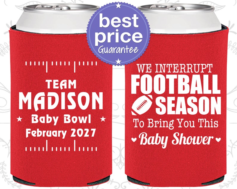 Football Baby Shower Favors Baby Shower Party Favors Etsy