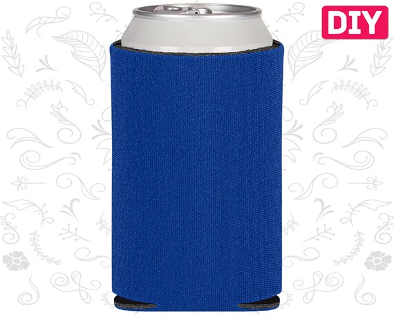 Blank Can Coolers Royal Blue Blank Coolers Foam Can Holders Collapsible Bulk Beer Huggers DIY Crafts Il_570xn