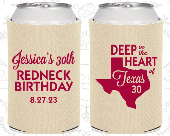 30th Birthday, 30th Birthday Favors, Cheap Party Favors, Redneck Birthday, Texas Birthday, Deep in the heart of Texas (20072) Il_570xn