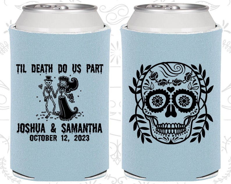 Sugar Skull Wedding Favors Dia De Los Muertos Wedding Till Death Do Us Part Day of the Dead Wedding Favors 597 Candy Skull Wedding