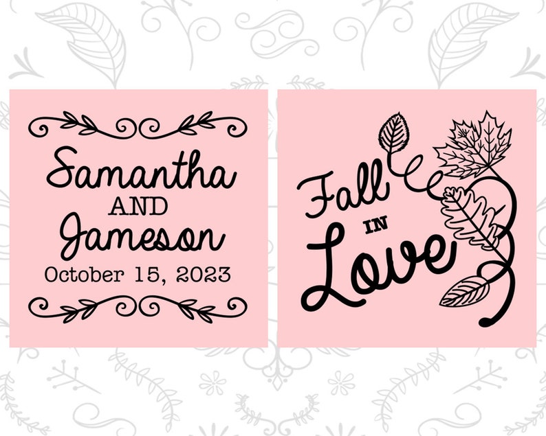 Fall in Love, Weddings, Fall in Love Wedding, Fall Wedding, Floral Wedding, Leaves, Wedding Coolies 377 画像 4