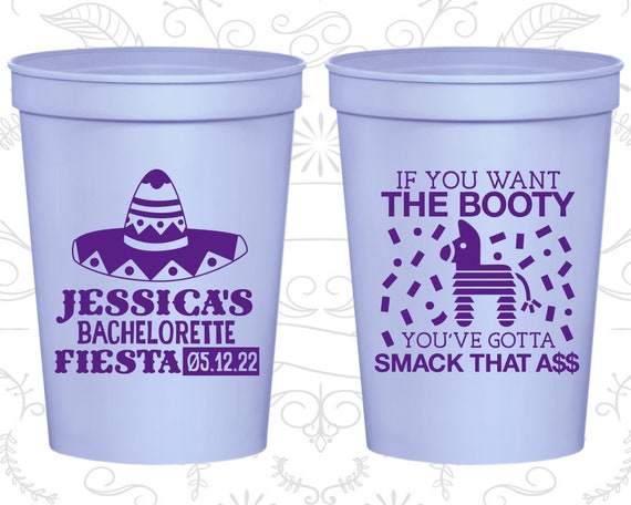 Pinatas, Custom Bachelorette Stadium Cup, Mexican Bachelorette Party Cups, Bachelorette Fiesta Cups, Bachelorette Cups (60006) Il_570xn