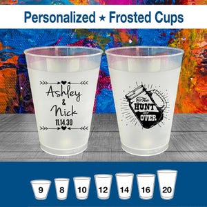 Personalized Shatterproof Cups, Shatterproof Cups, Frost Flex Cup, Custom Frosted Cups, Frosted Plastic Cup, Personalized Frosted Cup | 218 image 1
