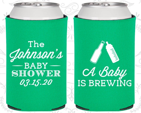 A Baby Is Brewing Baby Shower Decorations Gender Reveal Baby Etsy
