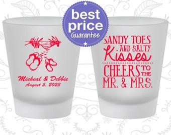 Wedding Shot Glass, Frosted Shot Glass, Frosted Shot Glasses, Custom Shot Glasses, Personalized Shot Glasses, Custom Shot Glass (C357)