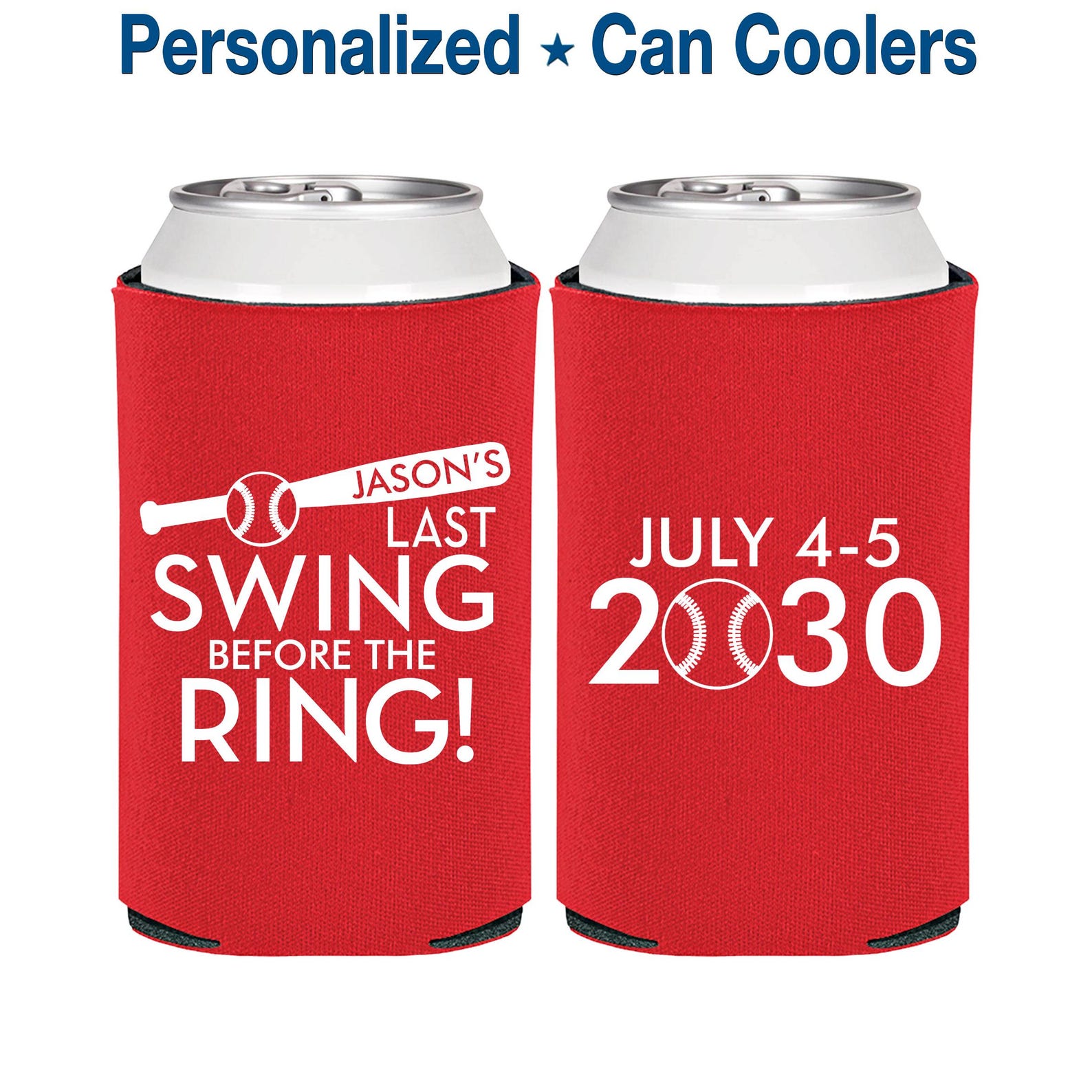 Last Swing Before the Ring, Personalized Bachelor Party Giveaways ...