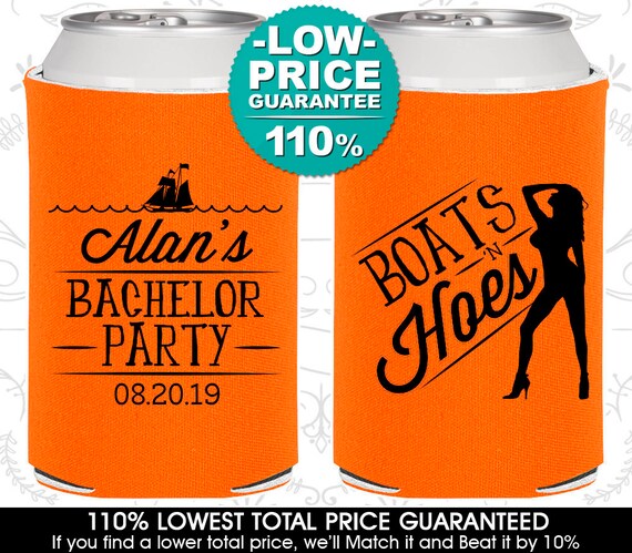 Boats And Hoes Nautical 40021 Bachelor Party Shot Glasses Glass Favors