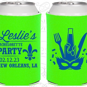 Nola Bachelorette Favors, Bachelorette Decorations, Mardi Gras Bachelorette Favors, New Orleans Bachelorette Party Favors | 60185