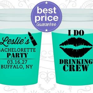 Bachelorette Color Changing Cups, Bachelorette Party Cups, Bachelorette Plastic Stadiuim Cups, Bachelorette Party Favors | 60031