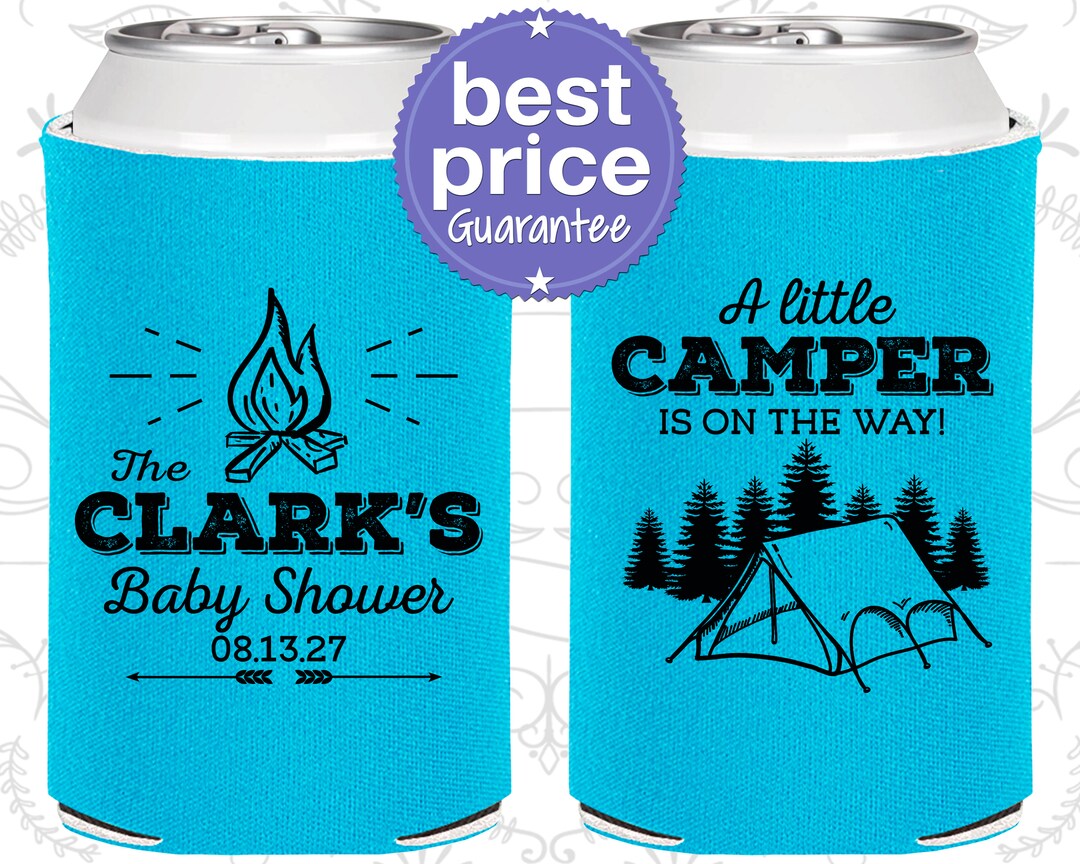 Camping Baby Shower, Baby Shower Decorations, A Little Camper is on the