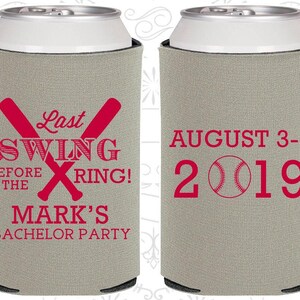 Last Swing before the Ring, Custom Bachelor Favors, Baseball Bachelor Party, Bachelor Gifts | 40086