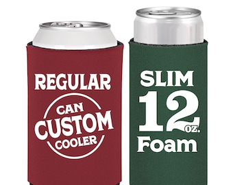 Regular or Slim Seltzer Can Coolers - Promotional Products, Promotional Giveaways, Personalized Gifts, Promotional Items