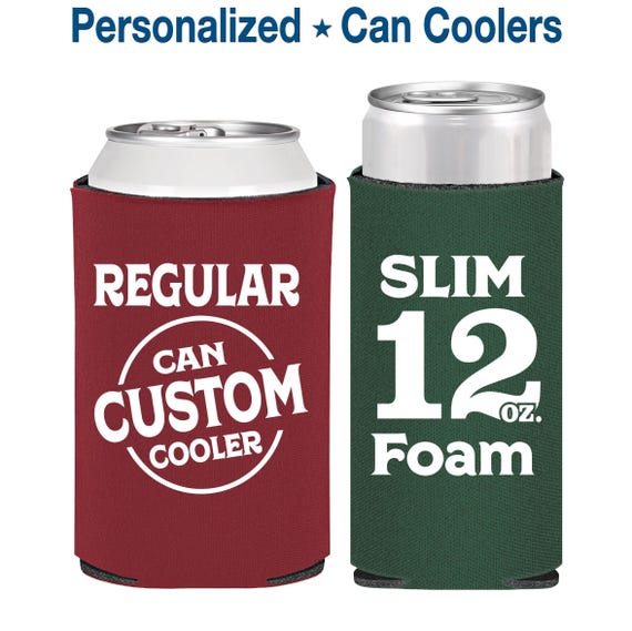 Regular or Slim Seltzer Can Coolers - Promotional Products, Promotional Giveaways, Personalized Gifts, Promotional Items