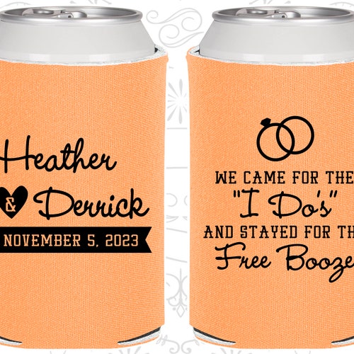 Funny Wedding Shot Glasses Came for the I Do's and Etsy